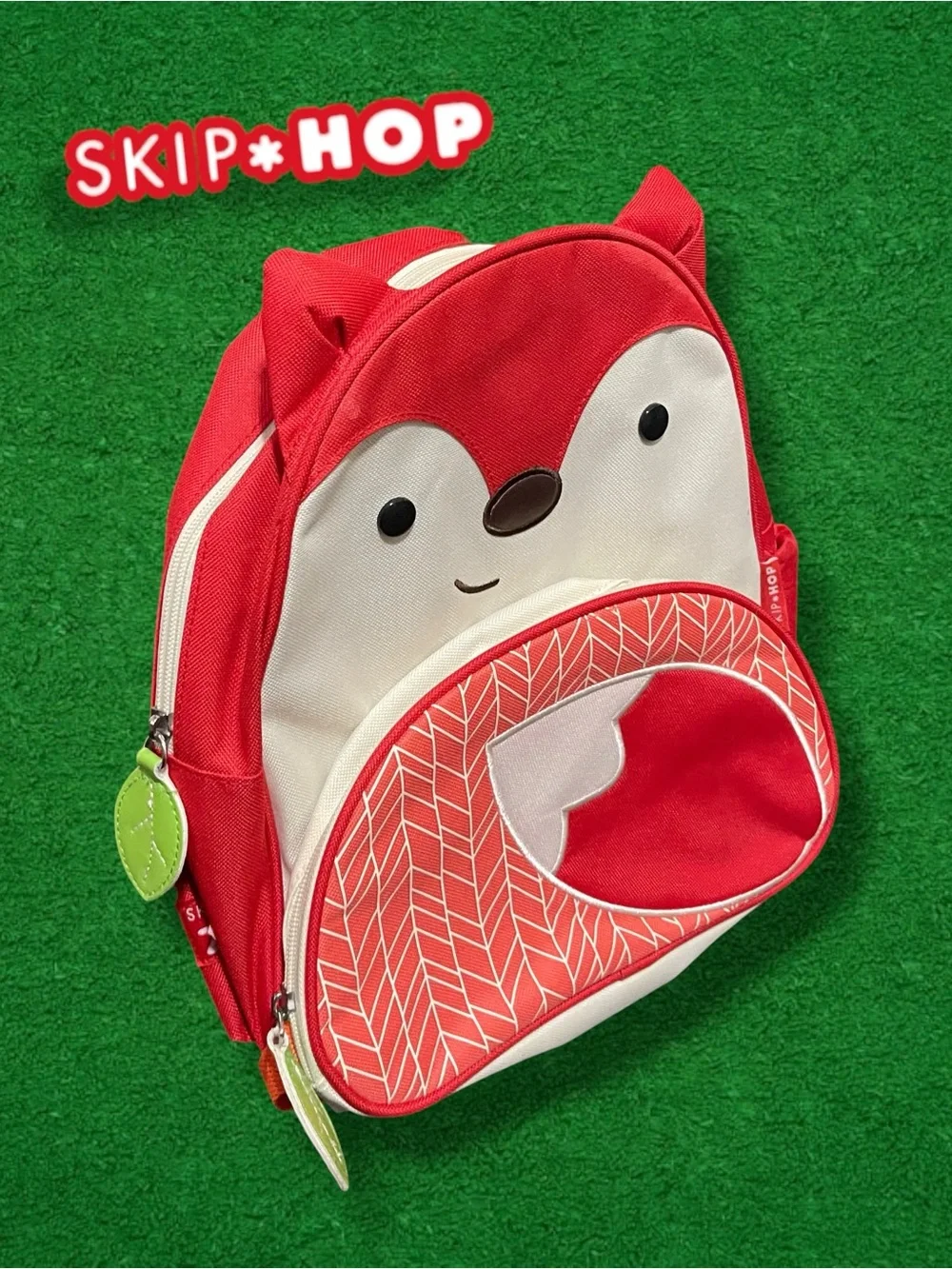 Skip Hop Zoo Little Kid Toddler Backpack Ferguson Fox Red Cream Cute PreK Bag